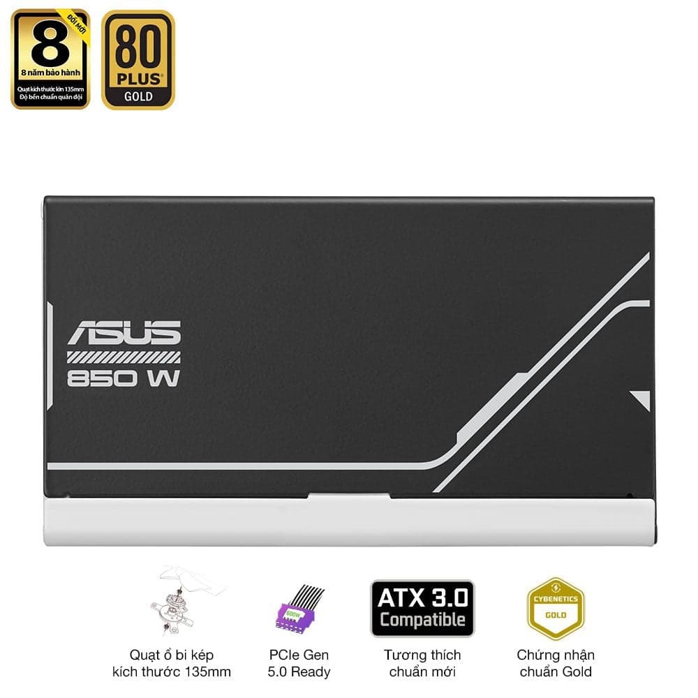 Ảnh chi tiết 3 của Nguồn ASUS Prime 750W Gold - 80 Plus Gold - ATX 3.0