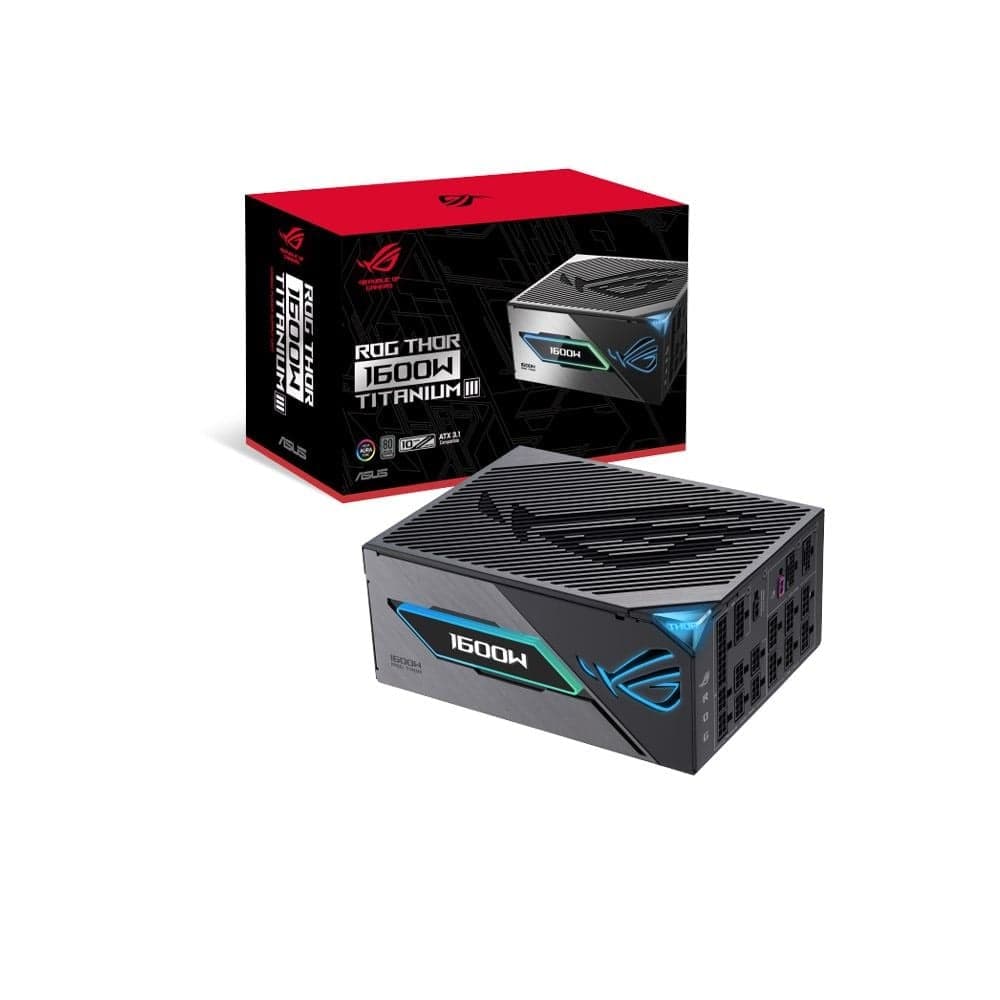 Nguồn ASUS ROG Thor 1600W Titanium - 80 Plus Titanium - ATX 3.0
