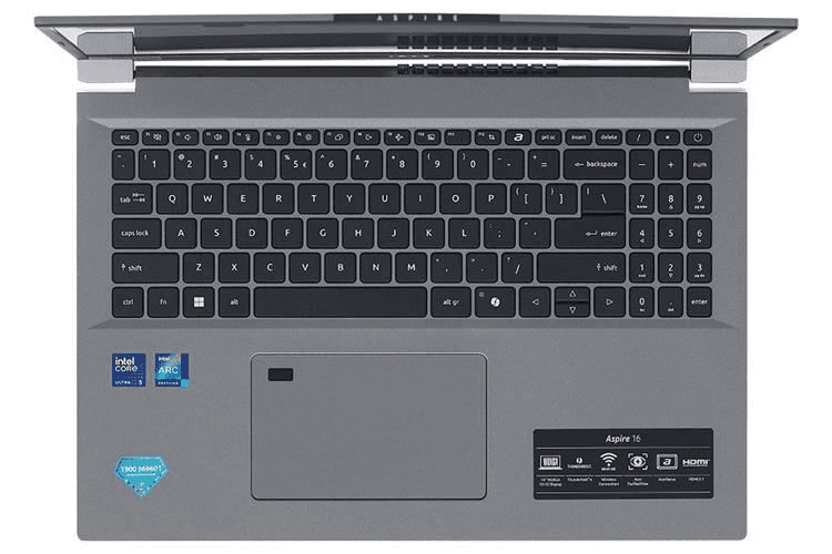Ảnh chi tiết 2 của Laptop Acer Aspire 16 AI A16 71M 71U7