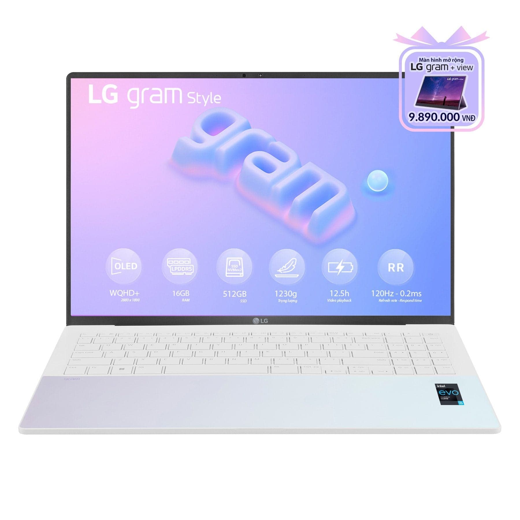 Laptop LG Gram Style 16Z90RS GAH54A5