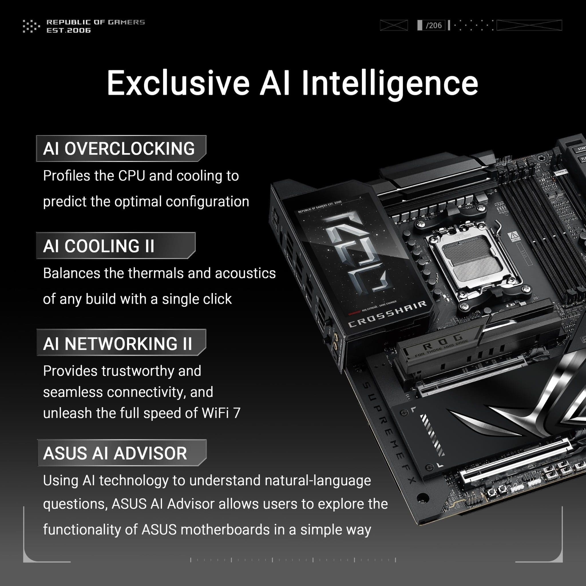 Ảnh chi tiết 4 của Bo mạch chủ ASUS ROG CROSSHAIR X870E EXTREME (DDR5)