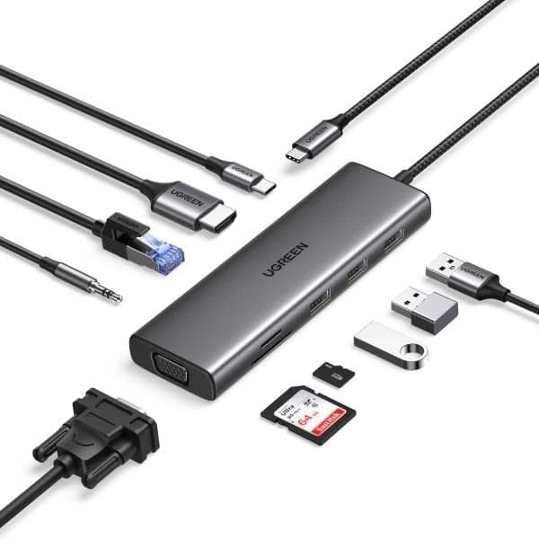 Hub USB C Ugreen 10 in 1 CM498