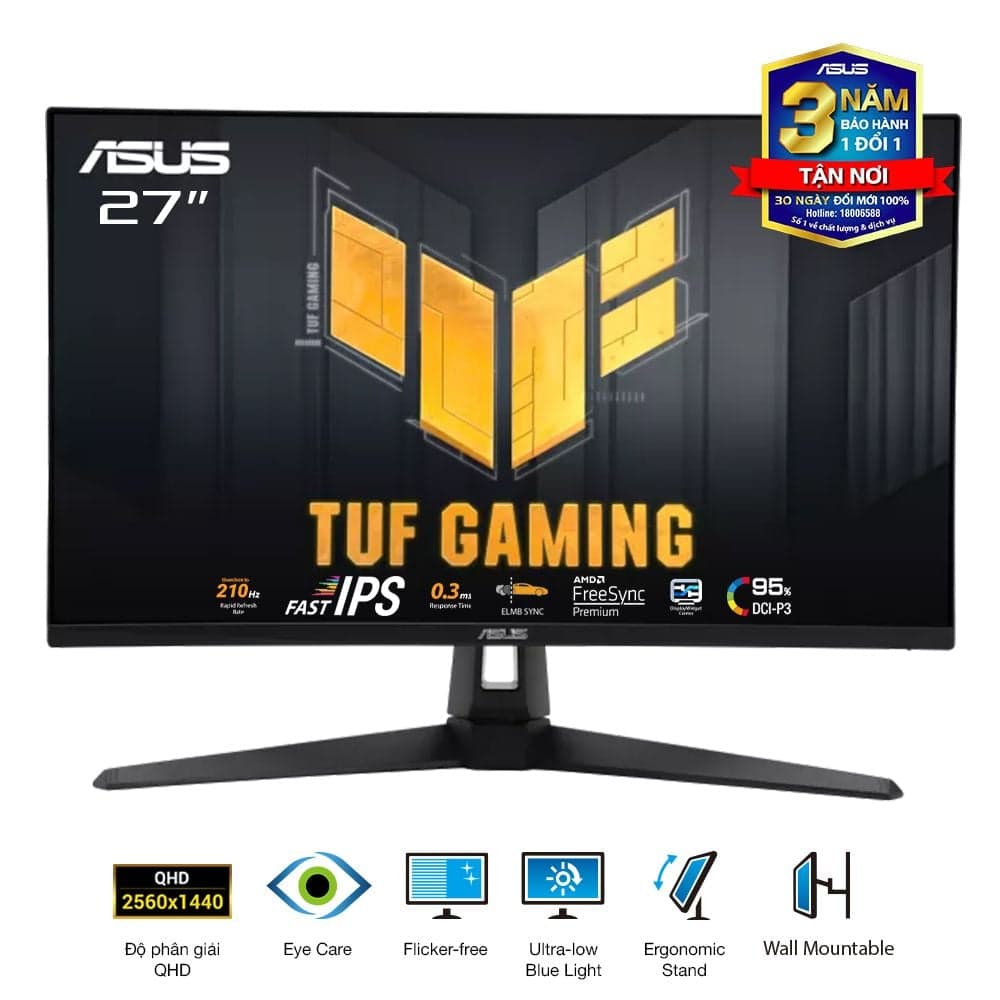 Màn hình ASUS TUF Gaming VG27AQ5A 210Hz