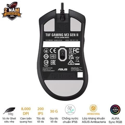 Chuột ASUS TUF Gaming M3 Gen II