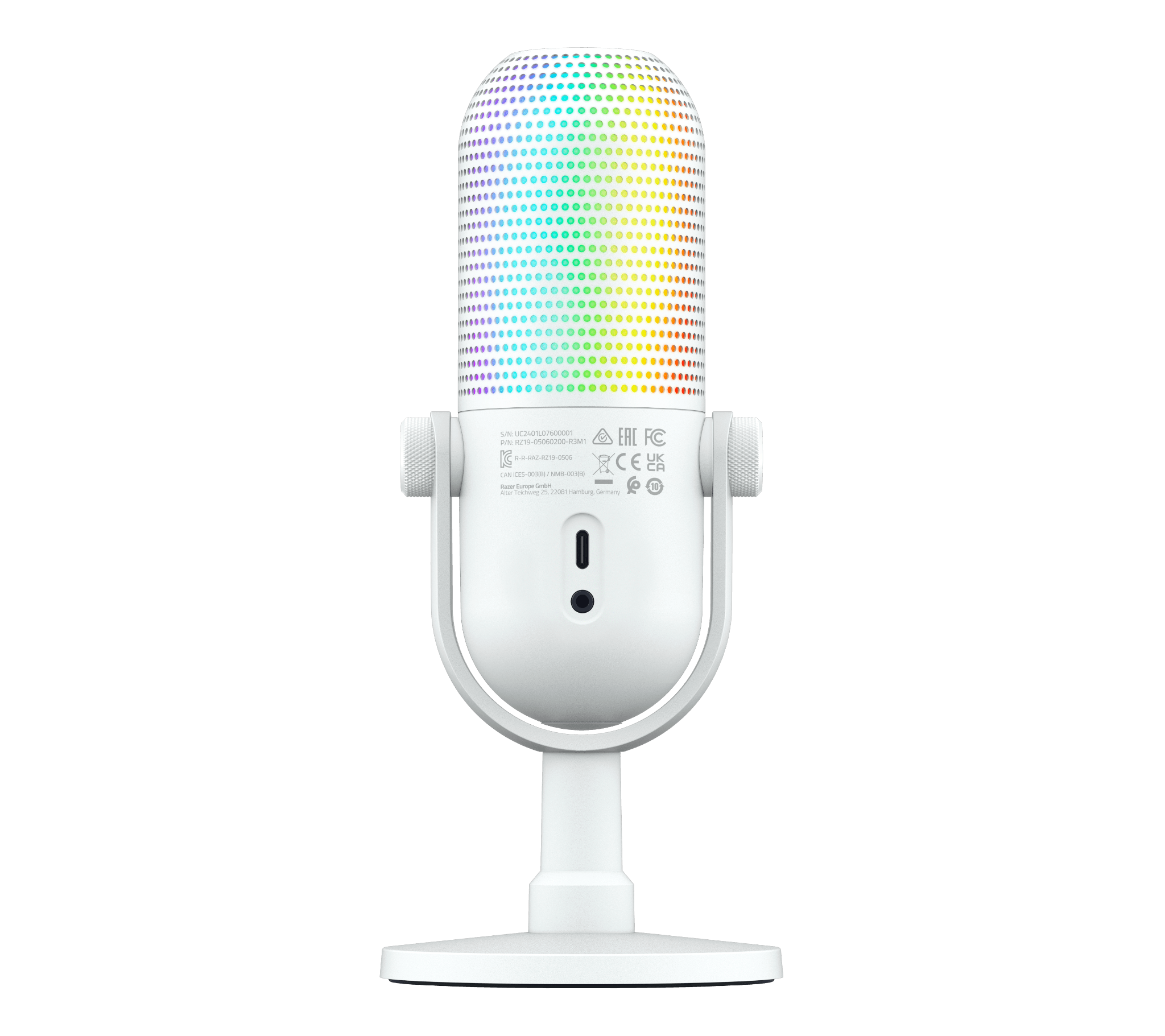 Micro Razer Seiren V3 Chroma White